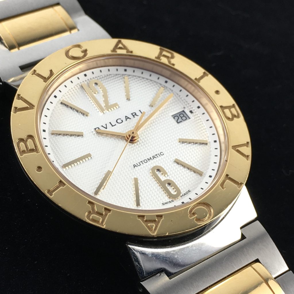【BVLGARI ブルガリ】 ブルガリブルガリ BB38SG  SS×K18コンビ 38mm メンズ オートマチック を 名古屋市千種区のお客様から買取させていただきました★
