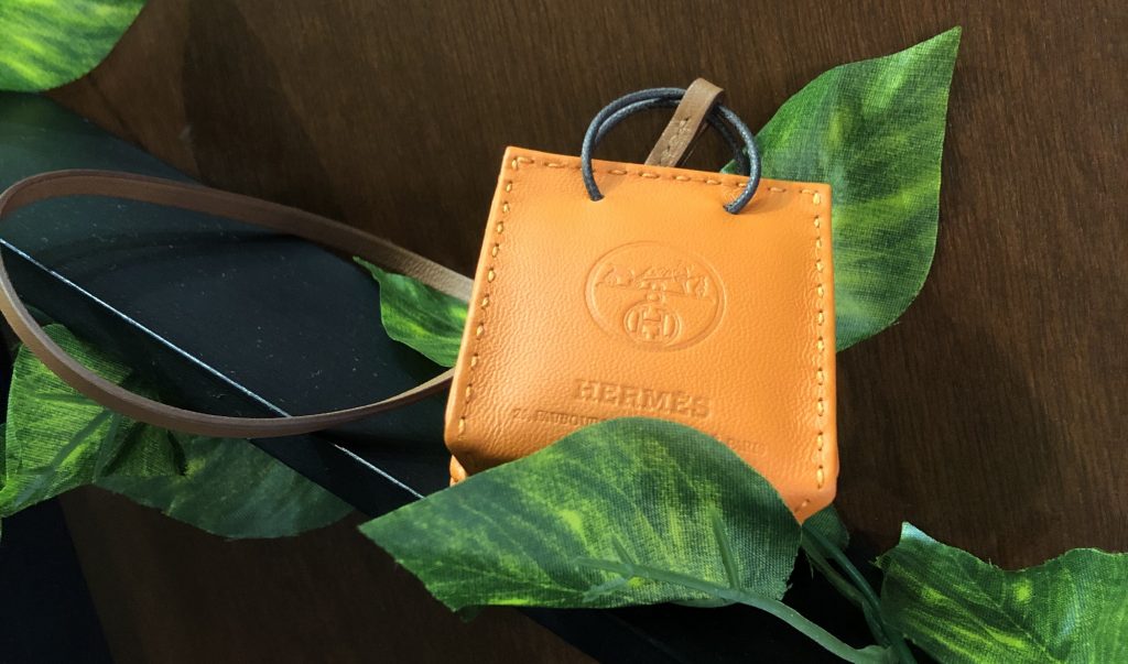 エルメスのサックオランジュを高価買取しました