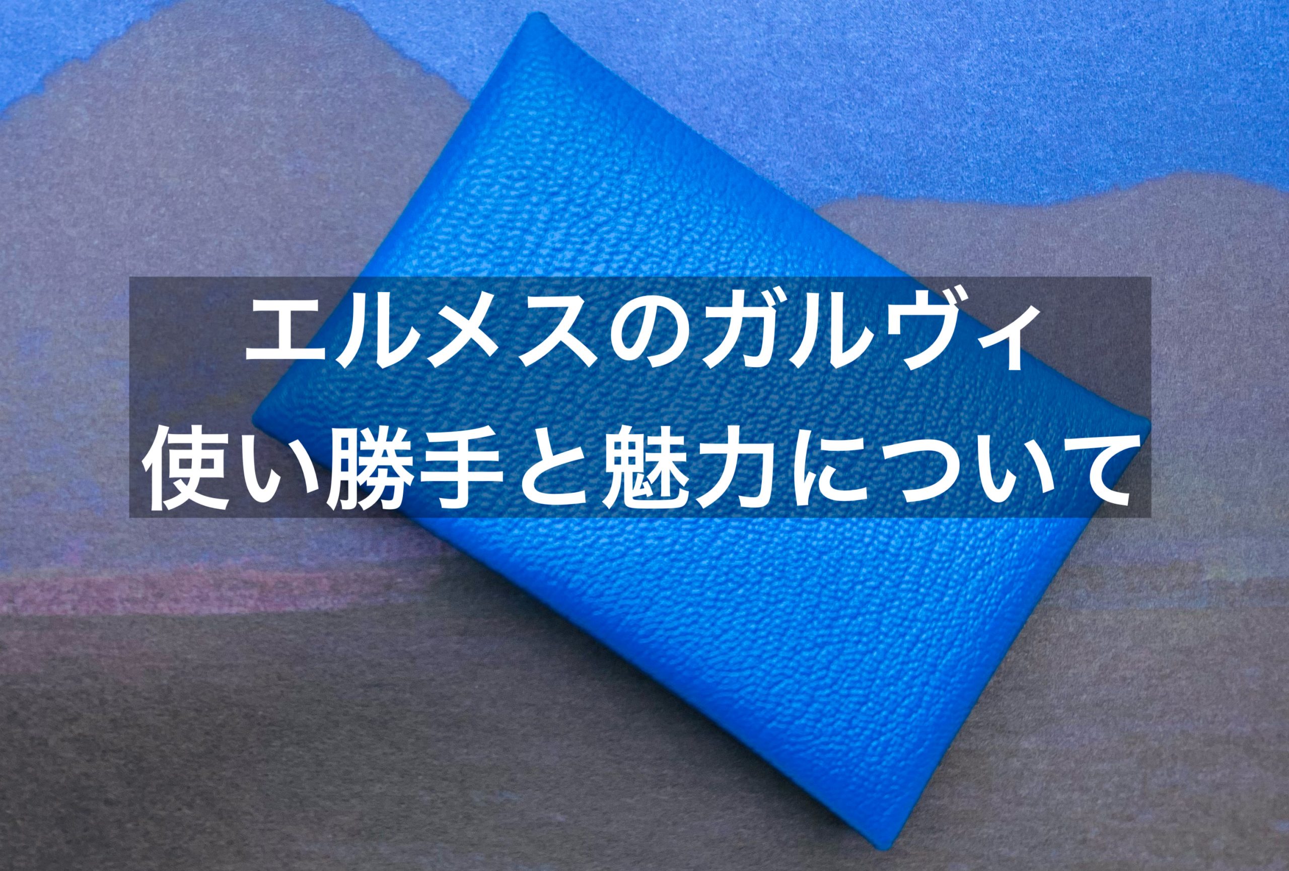 エルメスの「カルヴィ」使い勝手と魅力～安く買う方法～ | 質屋かん