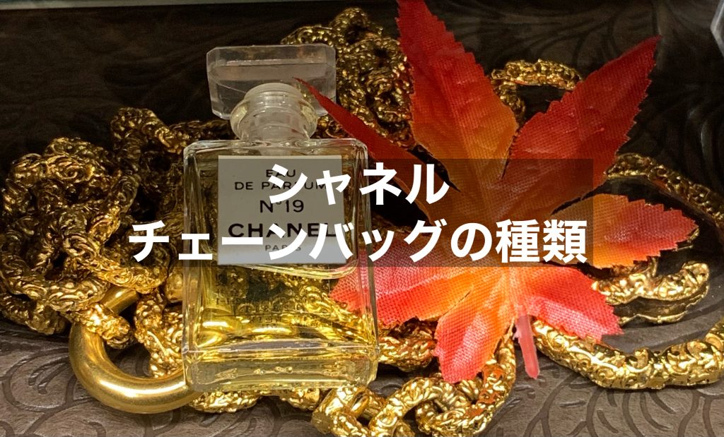 Chanelのチェーンバッグの種類を解説します！