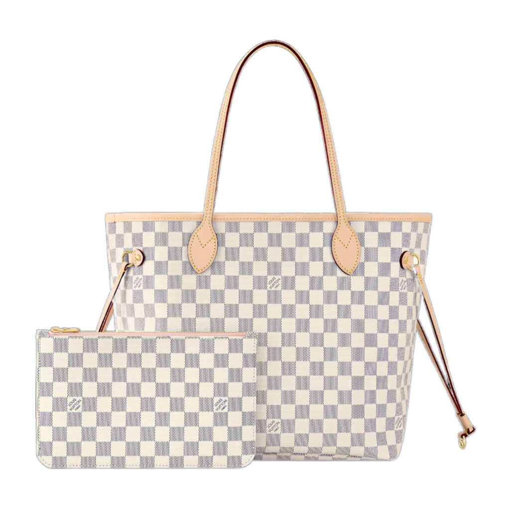 ルイ・ヴィトン ダミエ・アズール N41605 ネヴァーフル MM ローズ・バレリーヌ