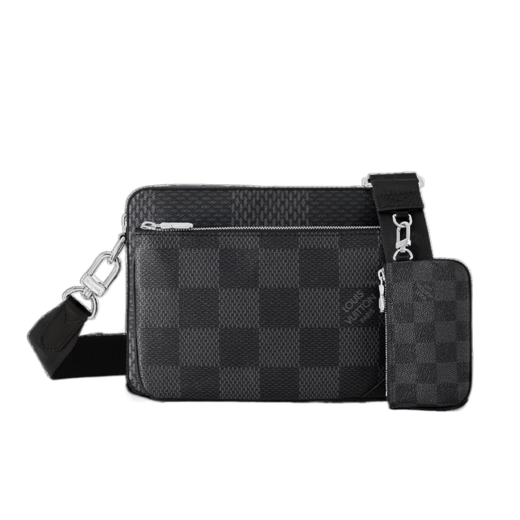 ルイ・ヴィトン ダミエ・グラフィット N50017 トリオ・メッセンジャー