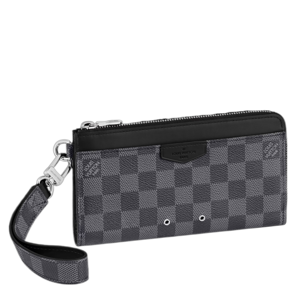 ルイ・ヴィトン ダミエ・グラフィット N60379 ジッピー・ドラゴンヌ