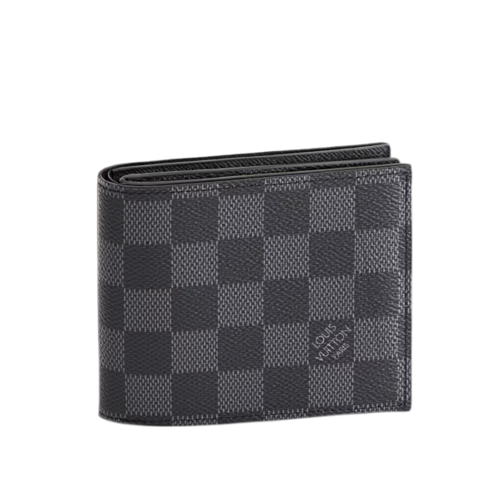 ルイ・ヴィトン ダミエ・グラフィット N60053 ポルトフォイユ・アメリゴ NM