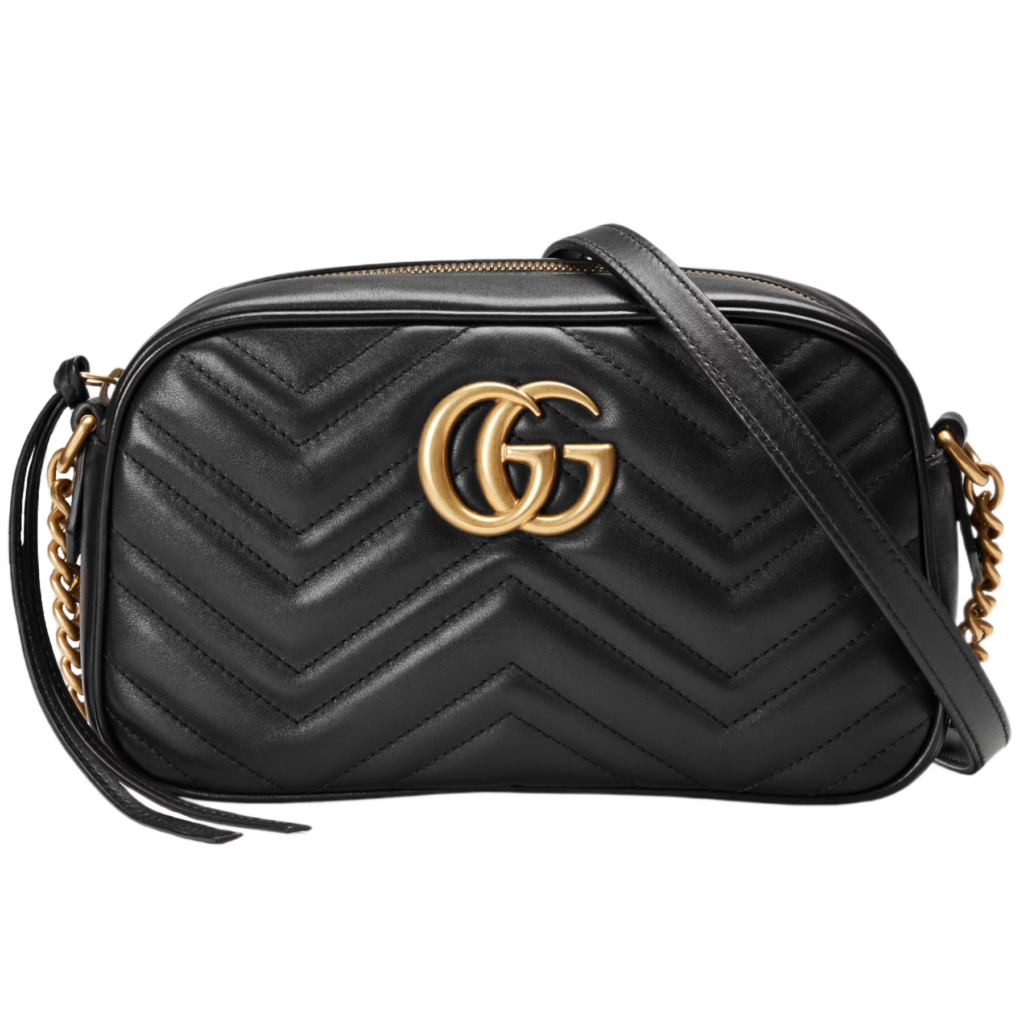 グッチ  447632 GGマーモント キルティング スモール ショルダーバッグ