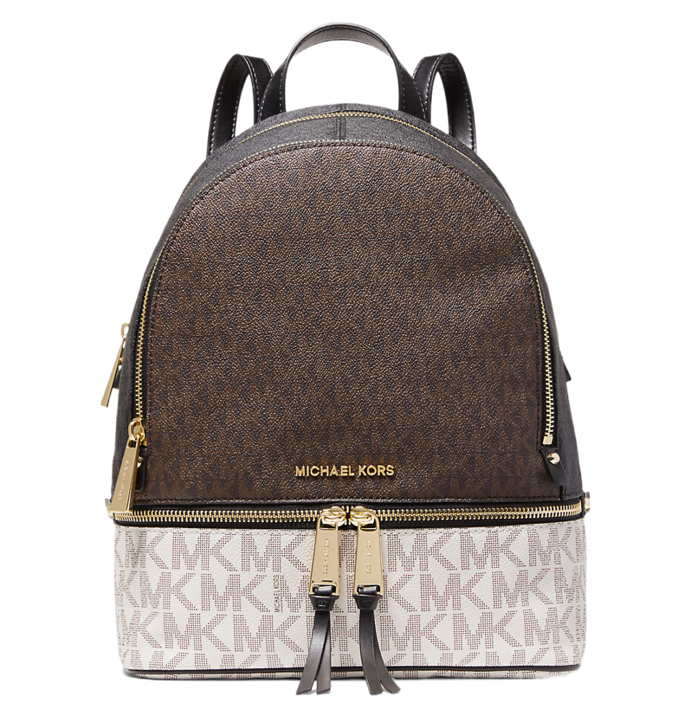 マイケルコース RHEA ZIP バックパック ミディアム MKシグネチャー