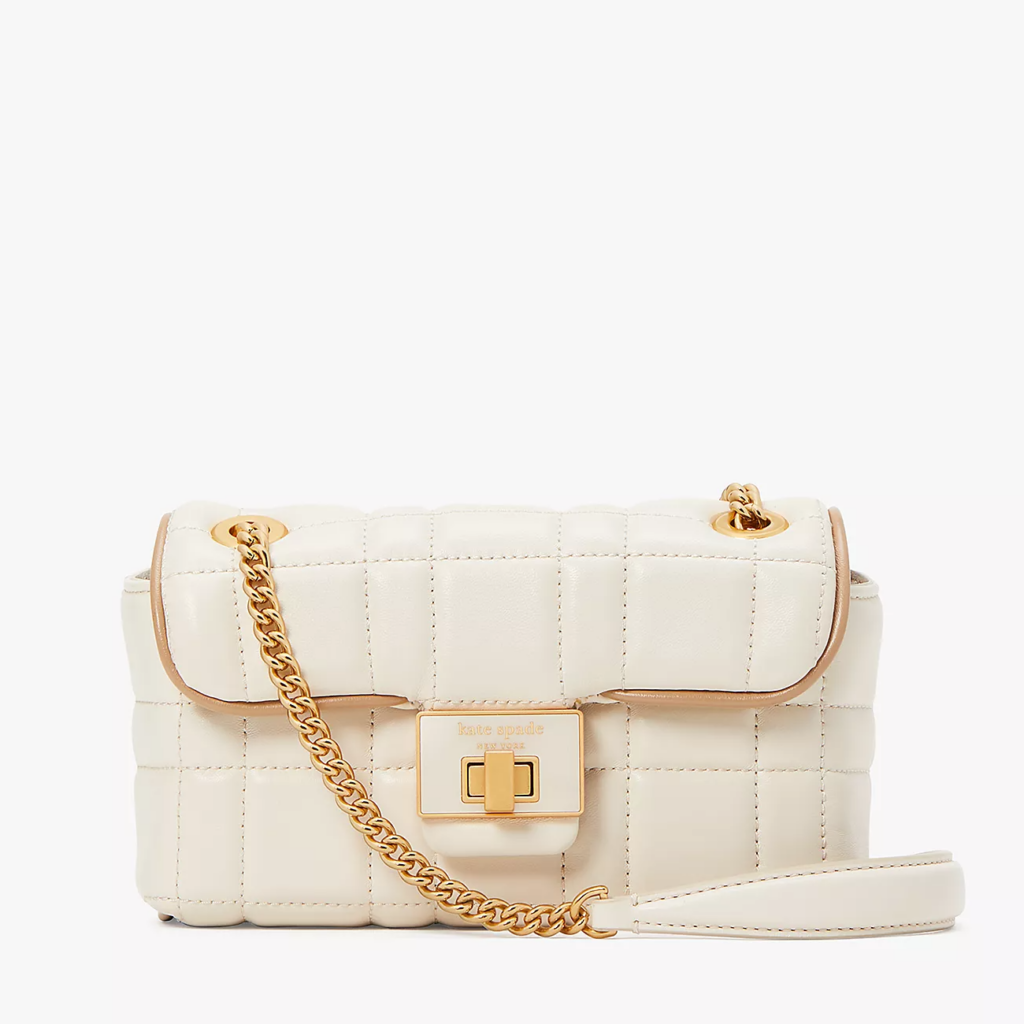 ケイト・スペード エブリン K8932 IVO エブリン キルテッド スモール ショルダー クロスボディ