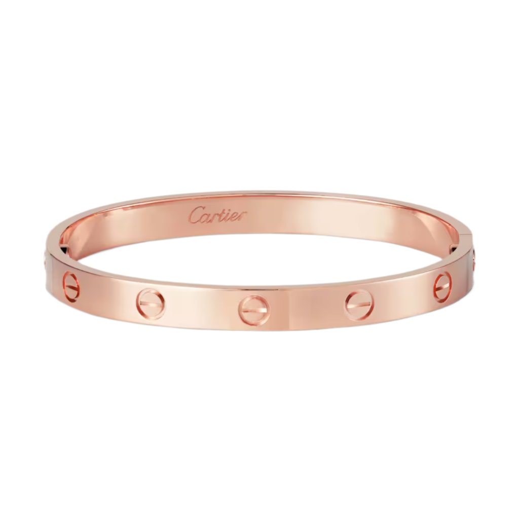 カルティエ ラブ B6067417 LOVE ブレスレット ピンクゴールド