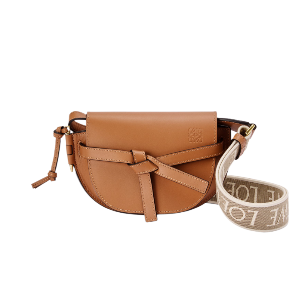 ロエベ ゲート A650N46X13 ゲートデュアル バッグ ミニ ソフトカーフ